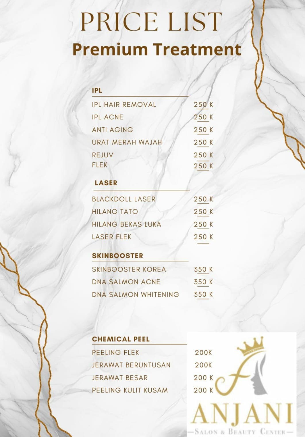 Price List 1